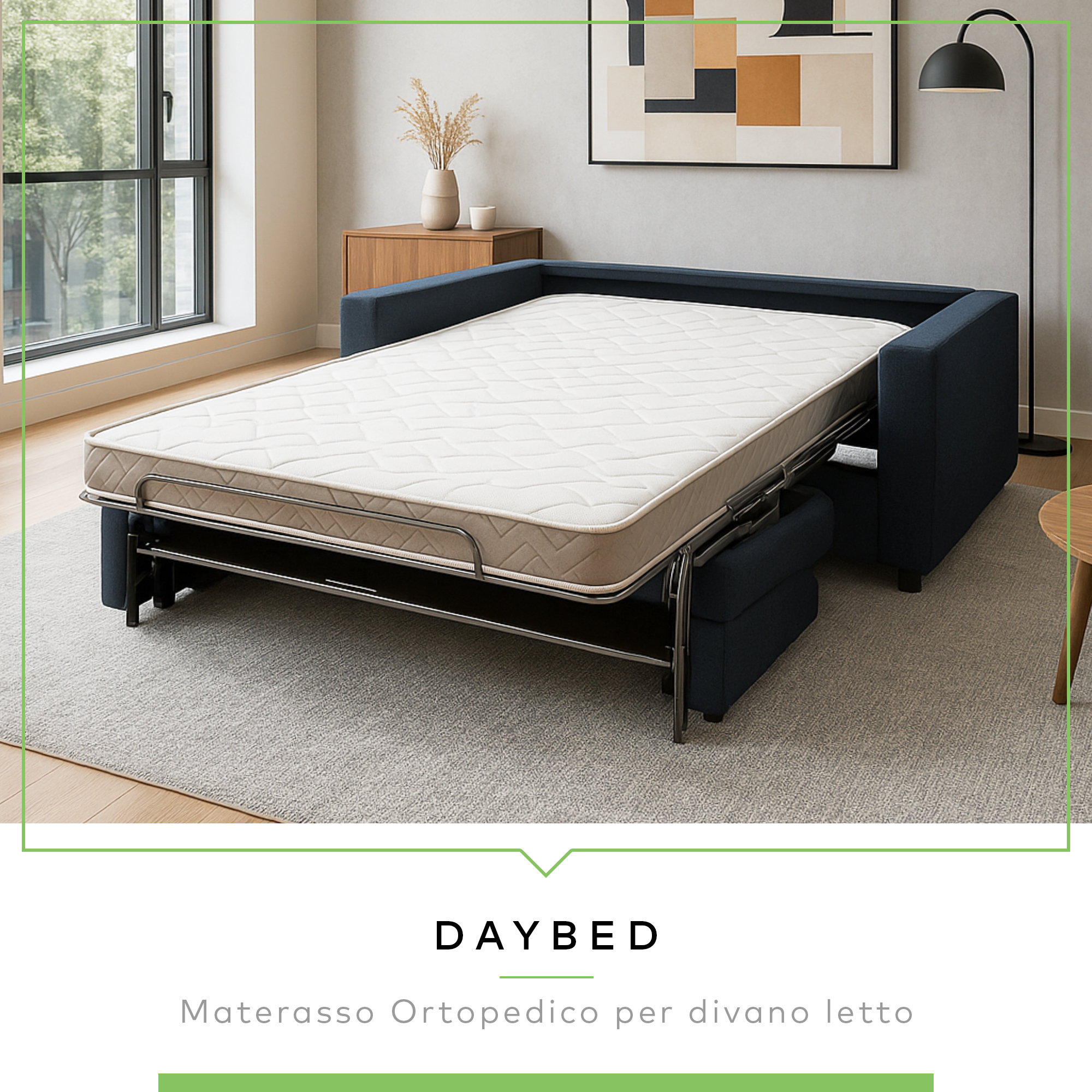 Matelas pour canapé-lit de 12 ou 14 cm de haut DAYBED - 1