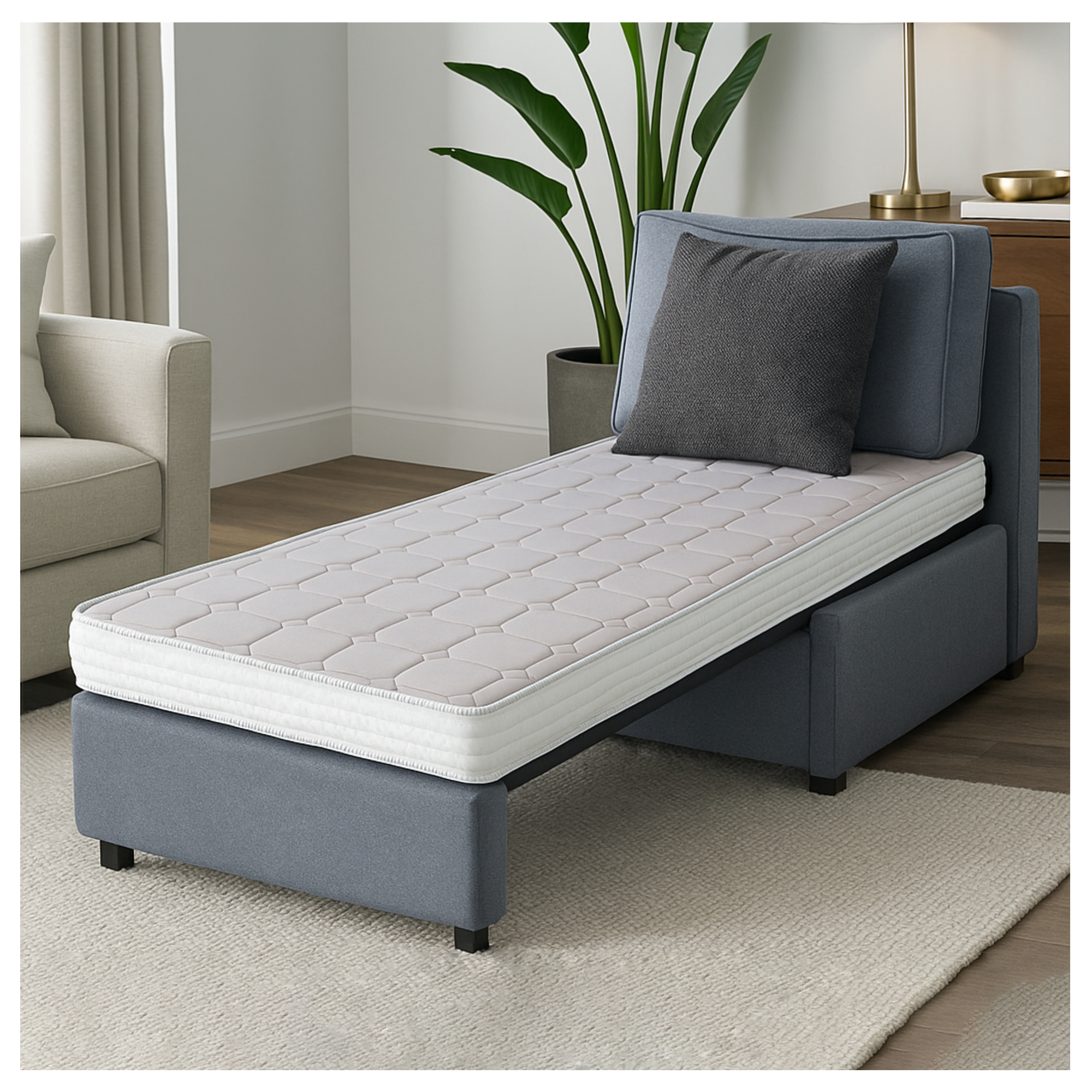 Matelas pour canapé-lit de 14 cm de haut DAYBED MEMORY - 4 Matelas pour canapé-lit de 14 cm de haut DAYBED MEMORY - 4