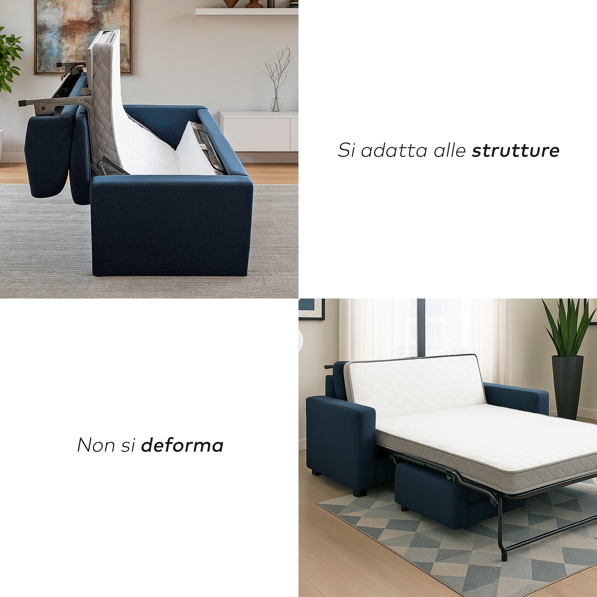 Matelas pour canapé-lit de 12 ou 14 cm de haut DAYBED - 2