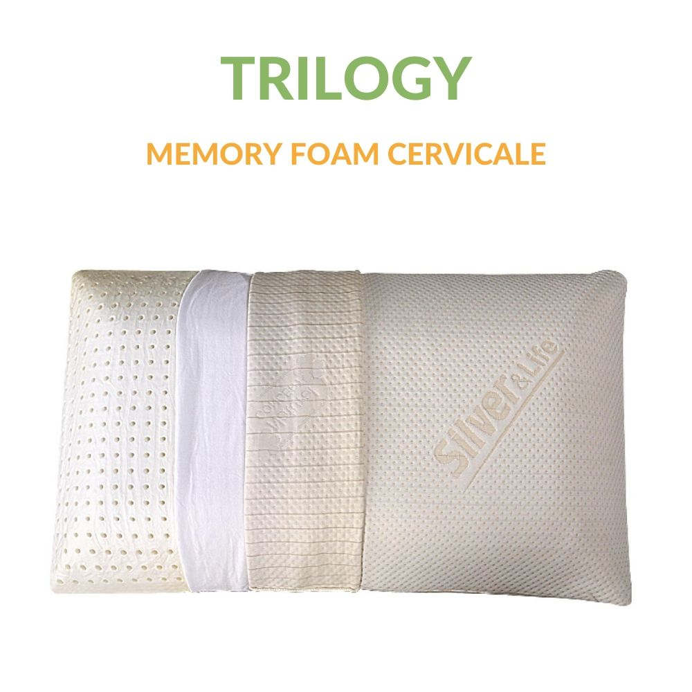 Oreiller Cervical à Mémoire de Forme 12 cm de haut TRILOGY - 4