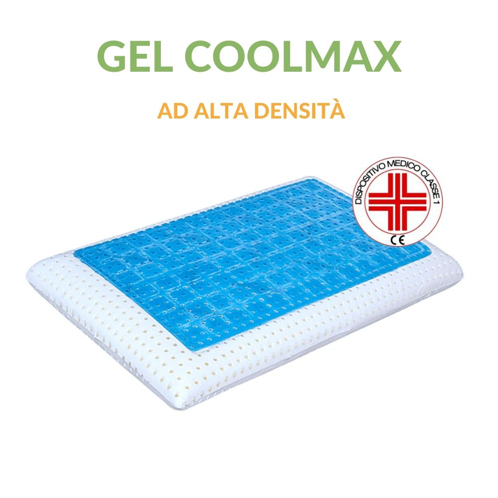 Oreiller Gel Memory tissu Coolmax - 0