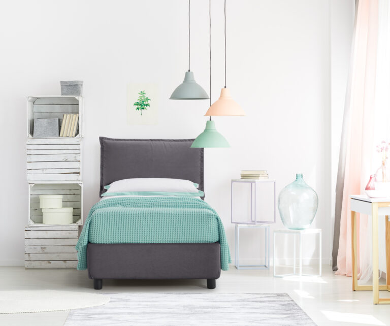 KIT lit simple avec conteneur Arles