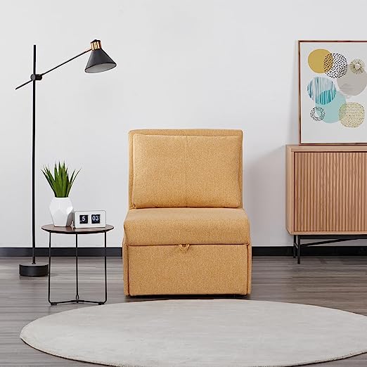 Fauteuil Pouf Lit Simple avec Matelas | Sofy