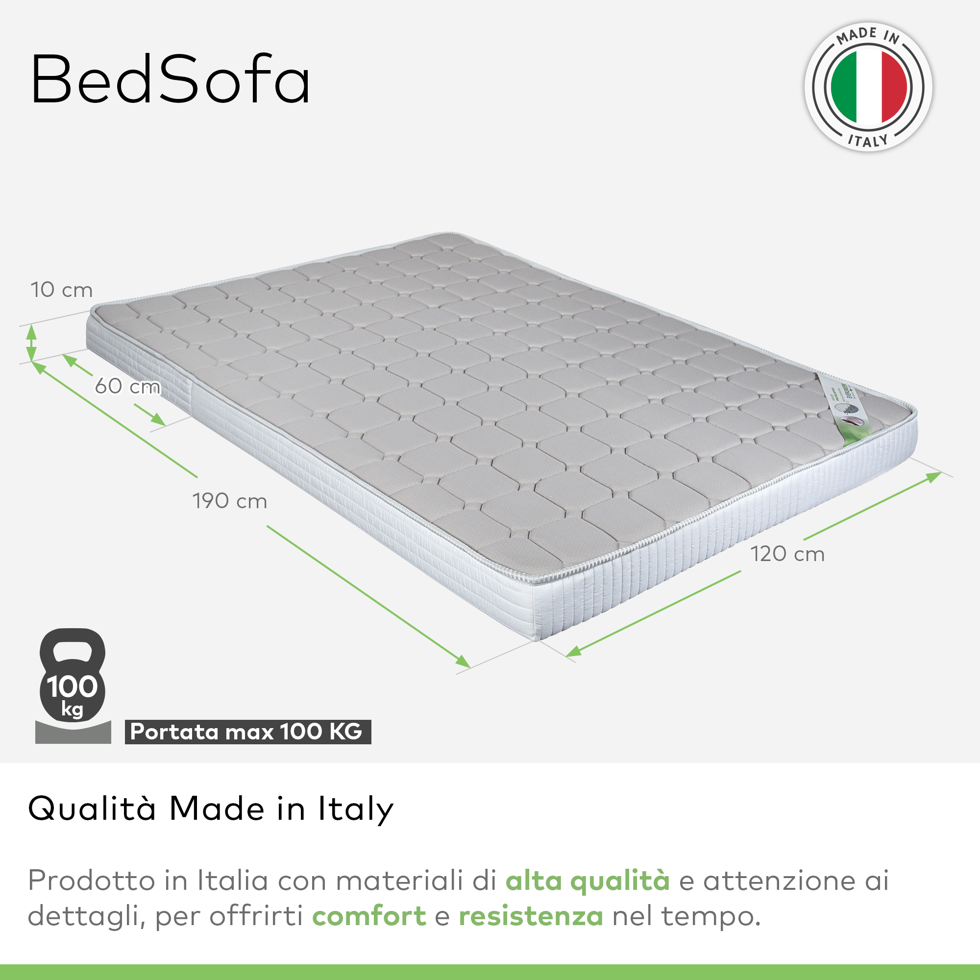 Matelas BED SOFA MEMORY - 9 Matelas BED SOFA MEMORY - 9